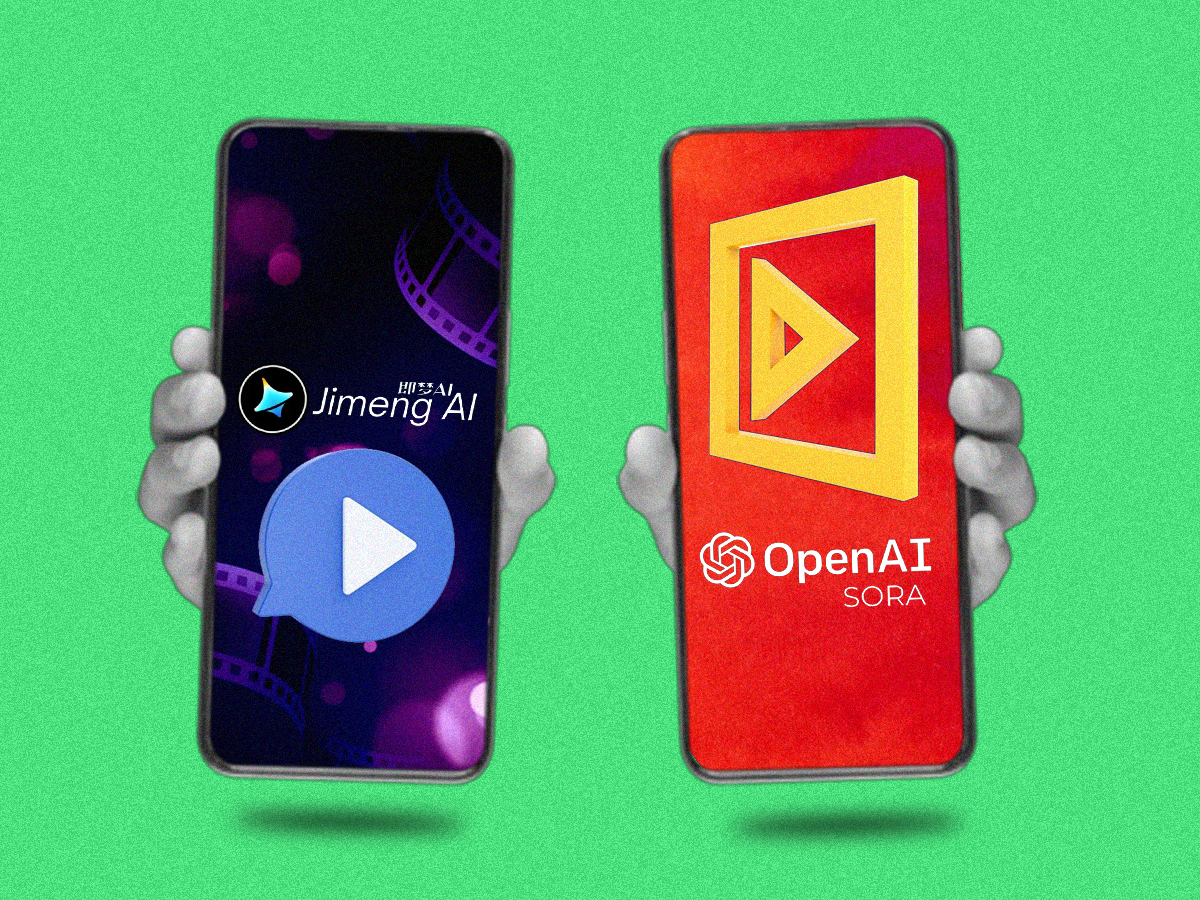 Text-to-video generative AI app called Jimeng AI model is said to be a rival to OpenAI's Sora video apps ETTECH THUMBNAIL IMAGE